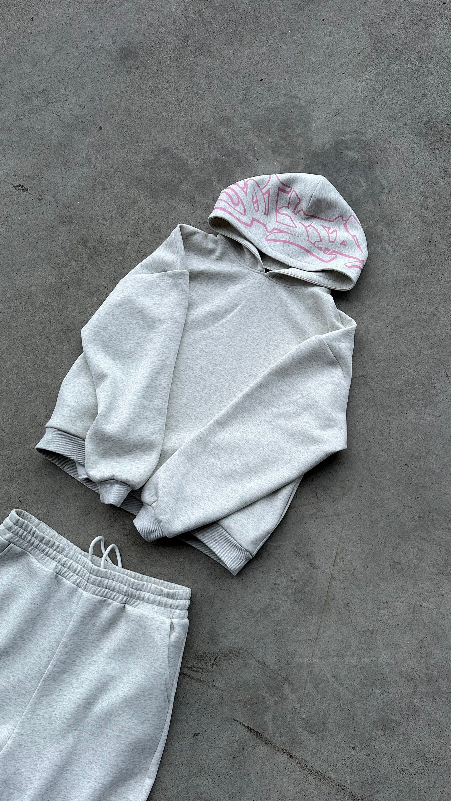 HOODIE SOLITARY/AJUSTABLE GRIS