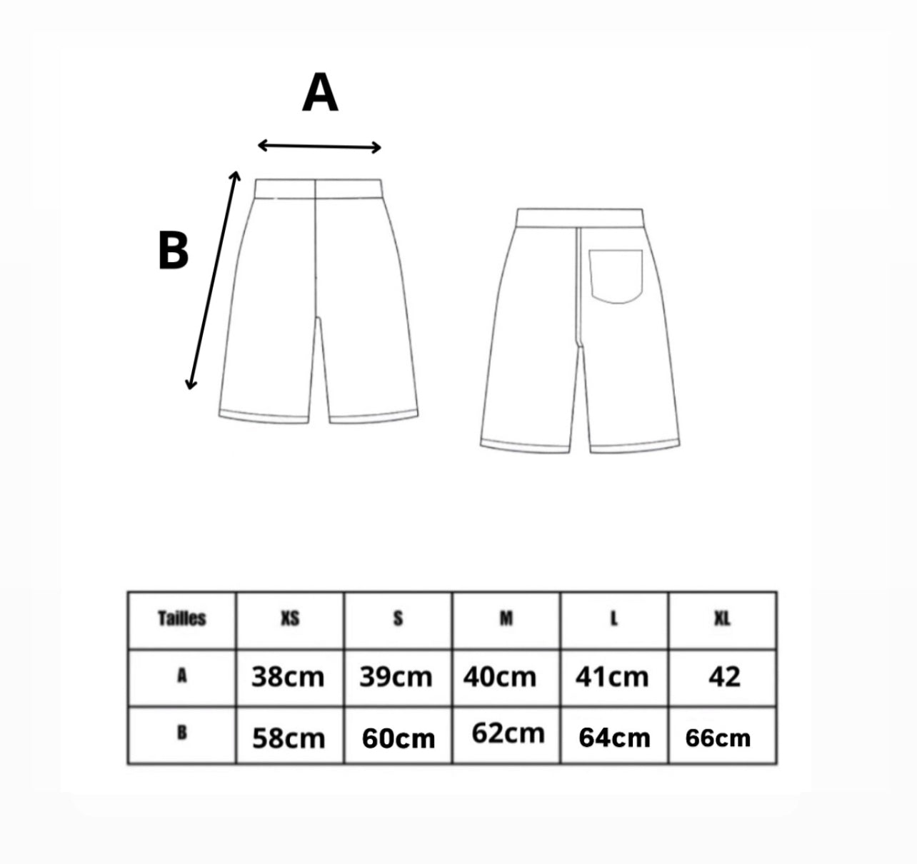 Short mohair V2 Bleu