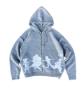 Zipper mohair My Way GRAY