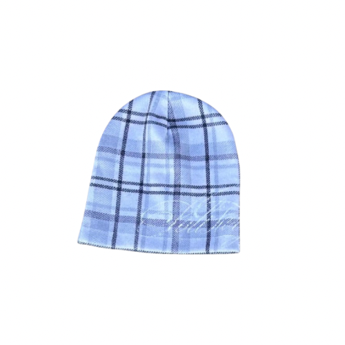 Beanie Tartan Gray