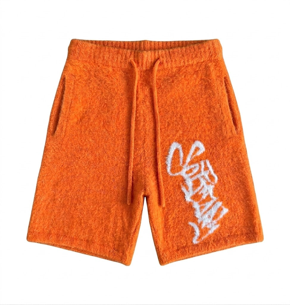 Short mohair V2 Orange {EN STOCK}