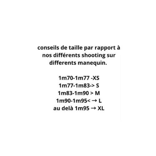 Short mohair V2 noir {EN STOCK}