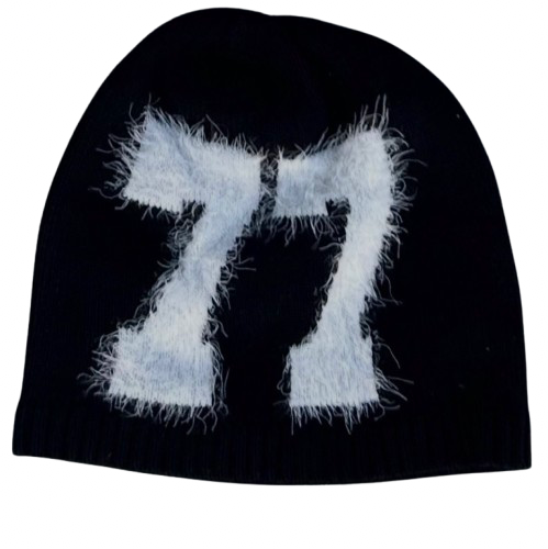 Beanie 77 BLACK