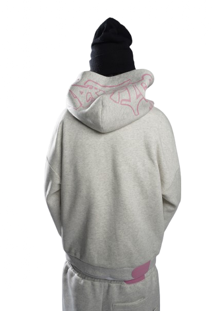 HOODIE SOLITARY/AJUSTABLE GRIS