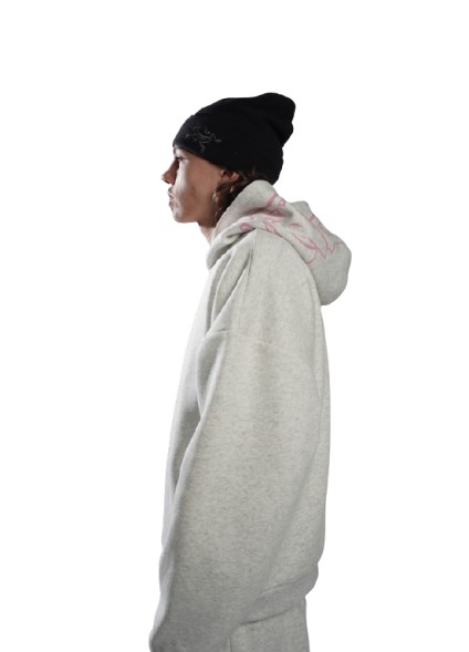 HOODIE SOLITARY/AJUSTABLE GRIS
